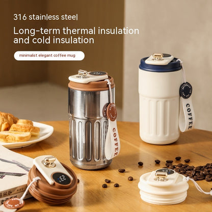 Smart Stainless Steel Insulated Bottle 450ml