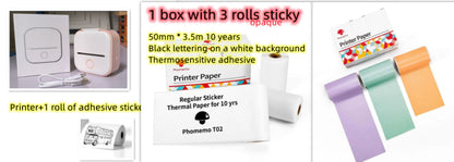 Mini Bluetooth Thermal Label Printer