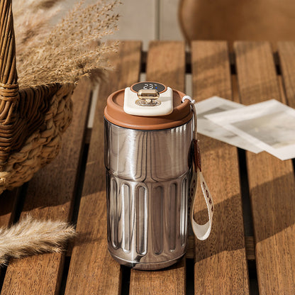 Smart Stainless Steel Insulated Bottle 450ml