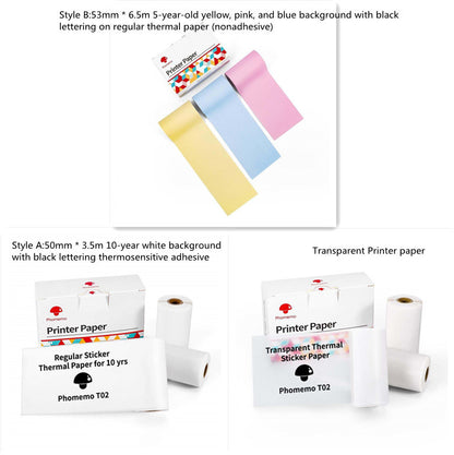 Mini Bluetooth Thermal Label Printer